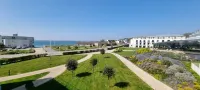 Beautiful apartment with sea view 50m from the sea with heated communal pool - Thalasso - 발코니
