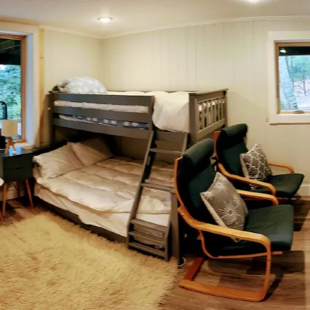 A cozy family retreat perfectly located between Stowe Village & Trapp’s Lodge