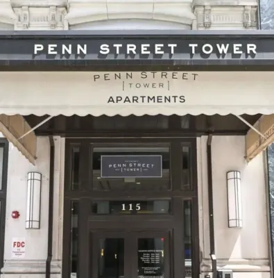 Luxurious Downtown Indy City View Apartment! โรงแรมใน