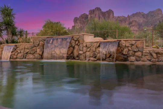 Luxury Desert Retreat Home in the Superstition Mountains with Heated Pool