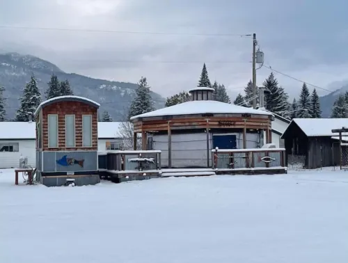 Poindexter’s Palace-A Yurt and A Tiny Home!