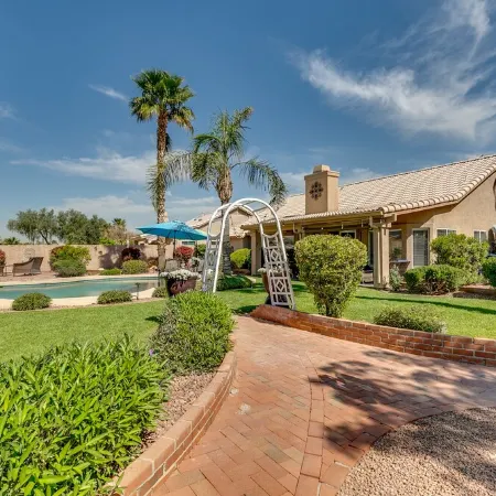 Luxury Family friendly home with resort-like pool and backyard on golf course!