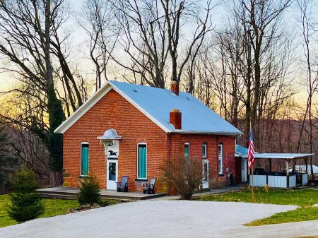 Unique Remodeled 1888 Schoolhouse with Highland Cows