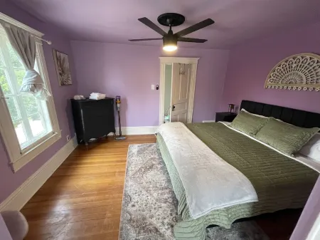 Victorian’s Upper Level, with pool & backyard!