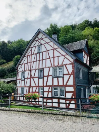 Apartment in a romantic half-timbered house on the Middle Rhine