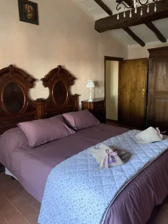 Typical stone cottage with large garden and private parking space