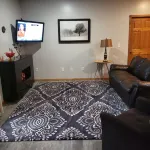 Spacious place w/ outside kitchen.  Close to the Apple River and so much more.