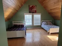 A family cabin inside the woods