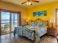 On the Beach! Spiritual Sunrises and Glorious Sunsets, Dogs Welcome! - balcony