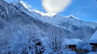Charming little chalet in the center of Chamonix, Mont-Blanc view