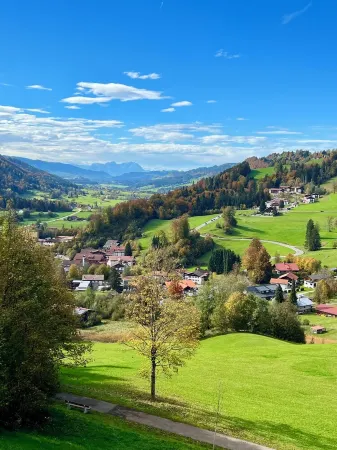 Vacation apartment "Wolkenfrei" near Lake Constance with pool and sauna