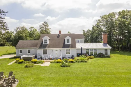 Water front home on the Cohansey River