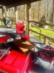 Charming Full Bed & 2 Twin Bed  cabin w/AC, Heat, WiFi in lovely Cooperstown,