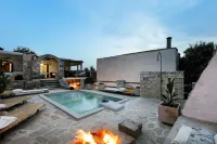 Antonia's Stonebuilt Mansion with a Private Pool - Villas