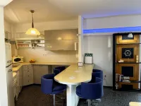 Stunning View Seaside 1-Bed Apartment in Saronida - Balcony