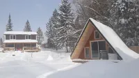 Glacier Nat'l Park A-frame w/ hot tub- Flattop Mountain A-Frame, GNP basecamp!