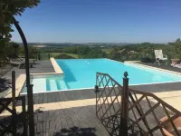 Chambres d'hôtes Domaine Las Caneres - piscine