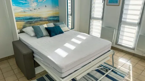 Sea view studio near Trestel beach Hotels in Trevou-Treguignec