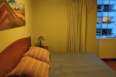 3-Bedroom 4-Bath condo 2 blocks from sea in Miraflores with WiFi and Balcony