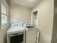 Aurora Apartment with fast Wi-Fi, in the unit laundry and garage.