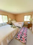 Moss Creek Cabin in the woods on Madeline Island