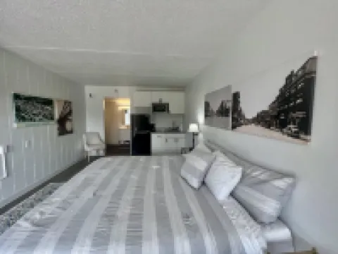 Lindell - Updated Downtown Studio - One Block From Main Street - King Bed!