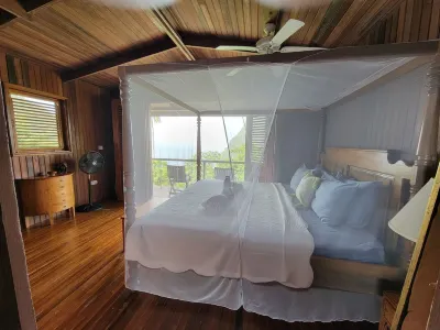 Private Honeymoon Villa with View Of Caribbean & Piton Mountains, Full Service 住宿飯店