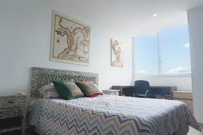 Paraíso en Santa Marta, Apartamento con Vistas Panorámicas Hotels in 