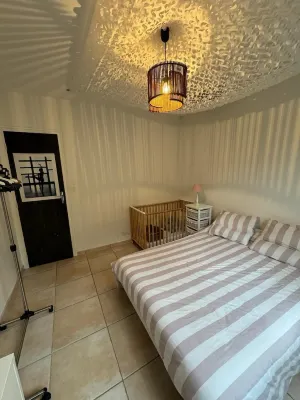 Villa du Pyla in a green setting, private heated pool and roller shutter