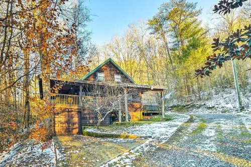 Cozy Tellico Plains Cabin w/ Large Mountain Creek! - 3-Star
