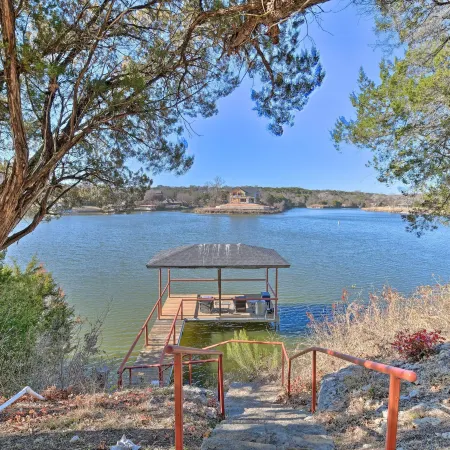 Lakefront Getaway w/ Boat Dock, Canoe, Grill!