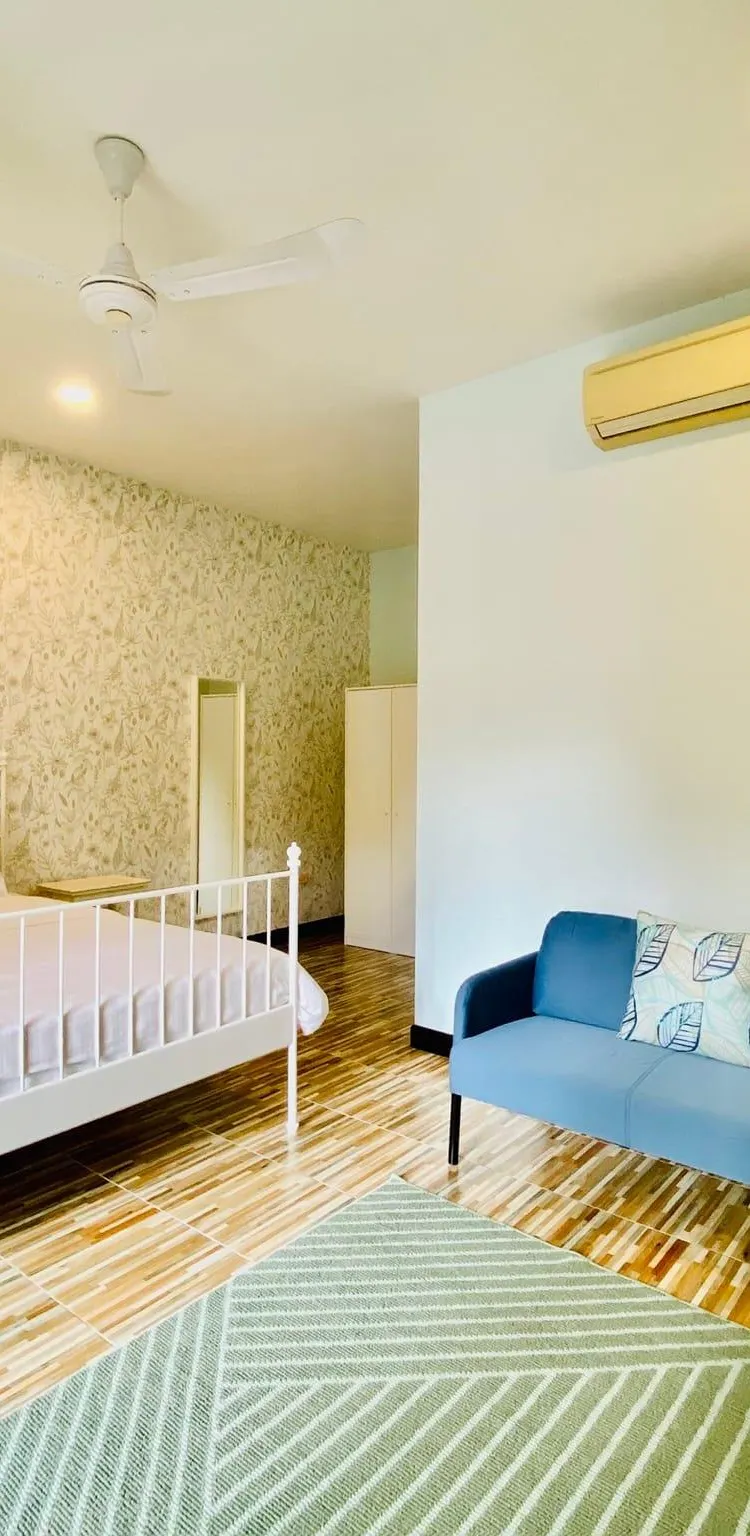ห้องเตียงคิงไซส์ พร้อมวิวสวน