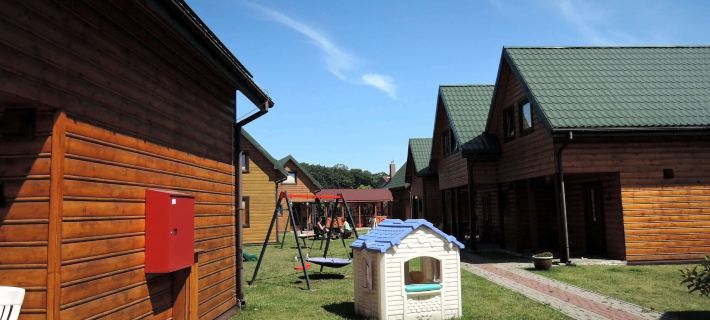 Modern Wood House in Rewal With a Terrace Hotels in Gryfice County