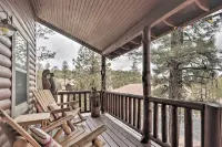 Fire Pit + Game Room: Heber-Overgaard Cabin! - 3 estrellas