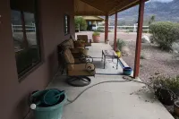 Unique top of the world straw bale cottage has ASTOUNDING views.