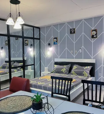 Beautiful Studio in Rivera-Faya 24/7 Security