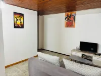 Comfortable air-conditioned mahogany T2 Lamentin near Galleria shopping center