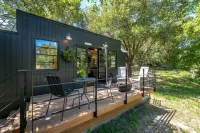Modern Wine Country Tiny Home with Gas Fire Pit