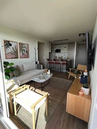 Explore Mid Century Style - Depto Papudo Отели в г. Папудо