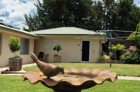 Studio at Beechworth next to the forest. Pet friendly but please let us know. .