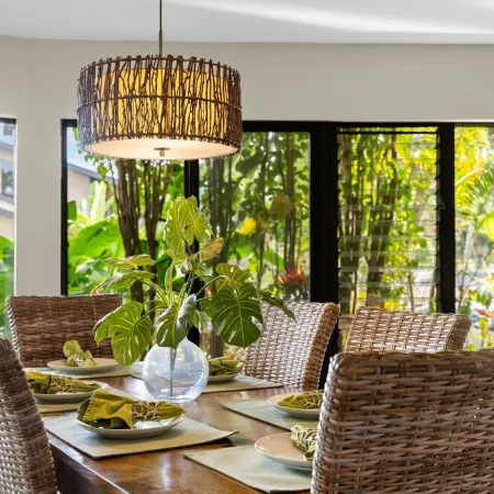 Tropical Garden Condo with AC and pool