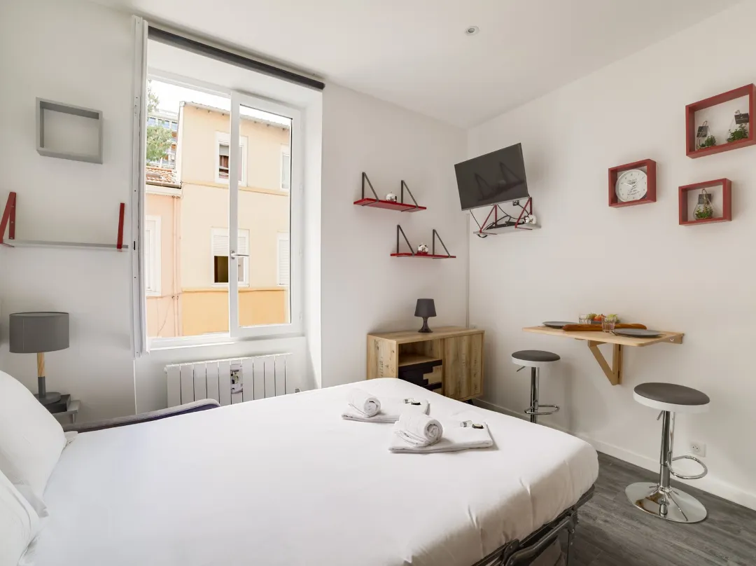 Guestready - Studio Lumineux Proche Part-dieu - Lyon