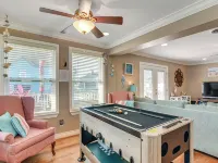 Steps to Pirate Beach: Galveston Home w/ Deck! Hotels near West End