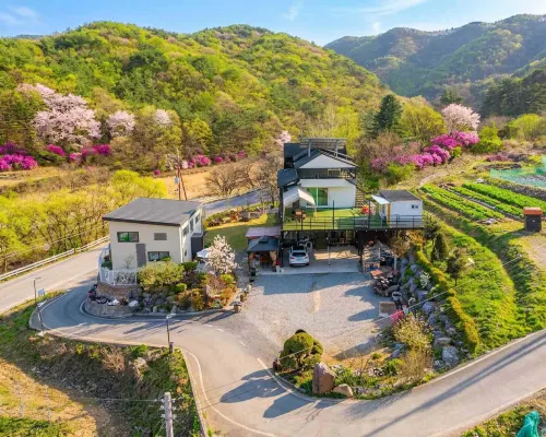 Danyang Wild Flower Garden Pension 丹陽郡のホテル