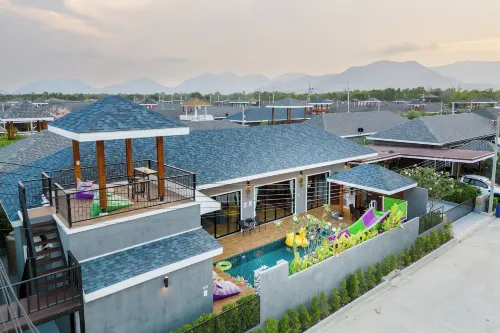Breeze Casa Private Pool Villas - Mountain view