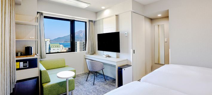 HOTEL GRAN CEREZO KAGOSHIMA TENMONKAN Hotéis em Kagoshima