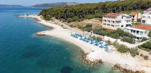 Hotel Segetski Dvori Beachfront Oasis & Tradition since 1964 - Split Trogir Riviera - Beach