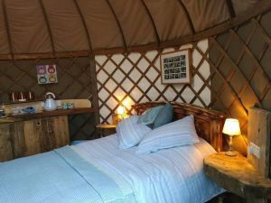 Cosy and Inviting Waterside Luxury Yurt