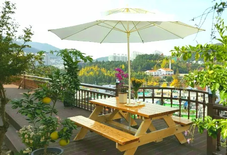 Yeosu Beautiful Garden Unshared House Pension Отели рядом с достопримечательностью «Aeyangwon History Hall»