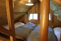 Saunabicycle Rental Log House Brown Log Hotels in Yamanakako